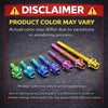 Triple Seven Motoparts GR5 Titanium Bolt - Quality Assurance - Aerospace Grade Ti-6Al-4V Philippines