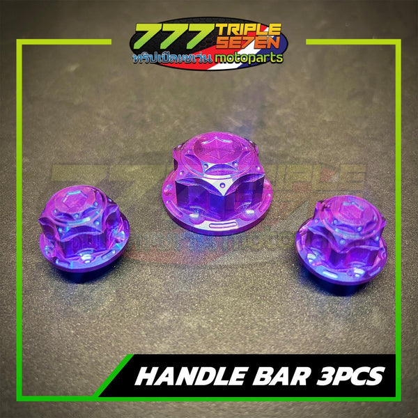 Titanium Handlebar Bolt Set Suzuki Raider R150 Fi Carburetor - 777 Motoparts Philippines