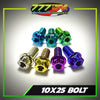Titanium M10x25 Caliper Bolt Yamaha NMAX Aerox XMAX Sniper - 777 Motoparts Philippines