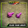 Titanium 4mm Fluid Tank Bolt Set Plain and Big Head - 777 Motoparts Philippines