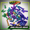 Titanium 5mm Pillar Head Bolt Universal Anodized - 777 Motoparts Philippines