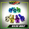 Titanium M8x20 Hex Socket Allen Key Bolt Universal Motorcycle - 777 Motoparts Philippines