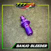 Titanium GR5 Banjo with Bleeder Bolt β Standard 1.25 / Fine 1.0 Thread (Per Piece)