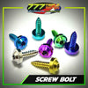 Titanium GR5 4mm Screw Bolts for Honda Click Body Covers & Fairings