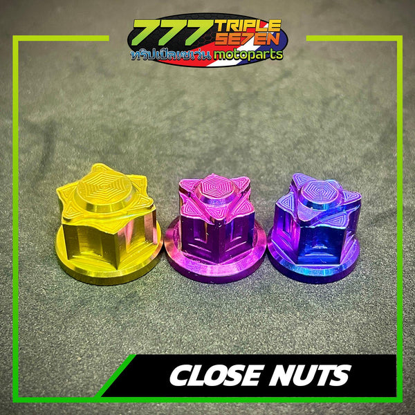 Titanium Closed End Dome Nuts Multiple Sizes Universal - 777 Motoparts Philippines
