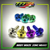 Titanium GR5 M6 CNC Head Body Bolts for Fairings & Covers – Universal