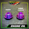 Titanium Engine Oil Drain Bolt Honda Wave Click Yamaha Mio - 777 Motoparts Philippines