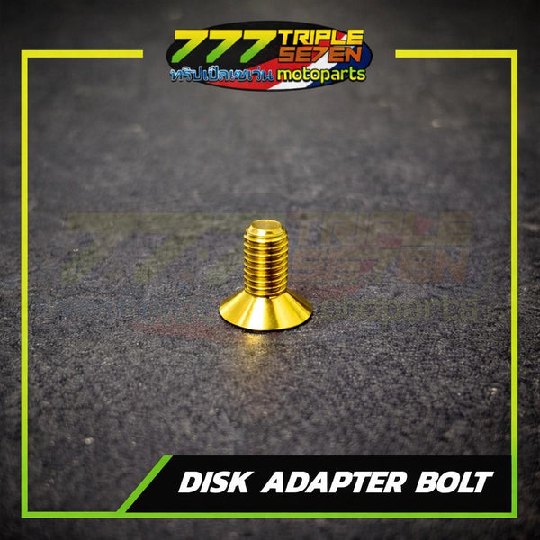Titanium Galfer Disc Button Close-Up Detail - 777 Motoparts Philippines