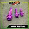 GR5 Titanium Lever Bolt Set Honda Click 125 160 - Triple Seven Motoparts Philippines