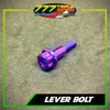 Titanium Lever Bolt Big Head Gold Purple Pink Blue - 777 Motoparts Philippines