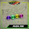 GR5 Titanium Push Pin Color Options Anodized - Triple Seven Motoparts Philippines