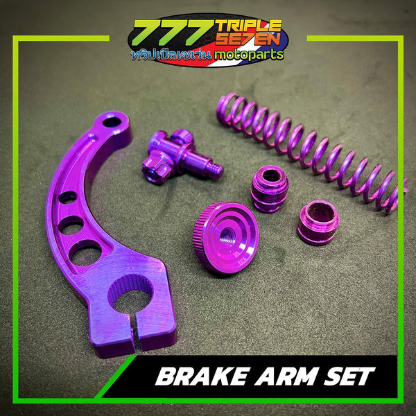 GR5 Titanium Rear Brake Arm Set Universal Motorcycle - Triple Seven Motoparts Philippines