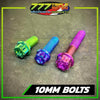 Titanium 10MM Universal Bolt Salaya Head Honda Yamaha - 777 Motoparts Philippines