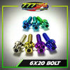 GR5 Titanium M6x20mm Salaya Head Allen Key Bolt Universal - Triple Seven Motoparts Philippines
