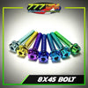 Titanium M8x45 Hex Socket Bolt Universal Long Bolt - 777 Motoparts Philippines