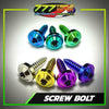 Titanium M5 Body Screw Bolt Fairing Cover Universal Honda Yamaha - 777 Motoparts Philippines