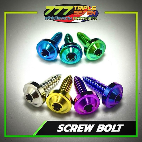 Titanium M5 Body Screw Bolt Fairing Cover Universal Honda Yamaha - 777 Motoparts Philippines