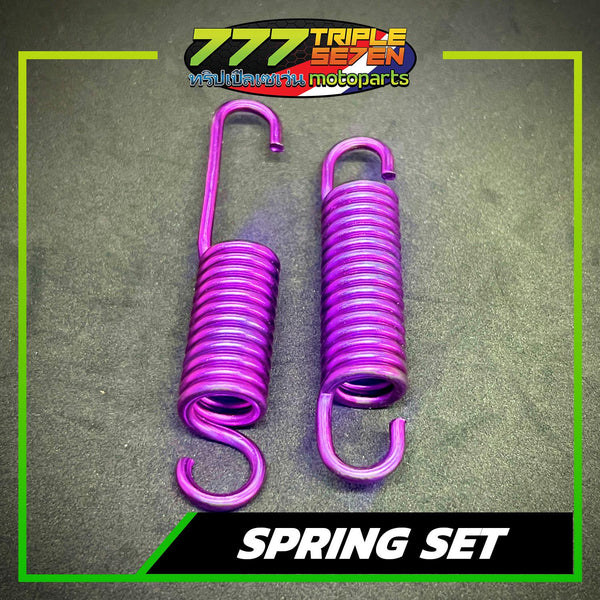GR5 Titanium Center Stand Side Stand Spring Set Honda Click Vario Beat - Triple Seven Motoparts Philippines