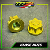 Titanium Closed End Nut Anodized Gold Purple Pink - 777 Motoparts Philippines