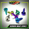 Titanium M5 CNC Head Body Bolt Universal Fairing - 777 Motoparts Philippines