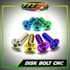 Titanium CNC Head Disc Bolt Universal Honda Yamaha - 777 Motoparts Philippines