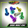 Titanium GR5 CNC Head Disk/Disc Bolt - Universal