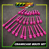 Titanium Crankcase Bolt Set Complete Yamaha Honda - 777 Motoparts Philippines