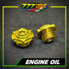 GR5 Titanium Oil Bolt Compatible Honda Yamaha Suzuki Motorcycle - Triple Seven Motoparts