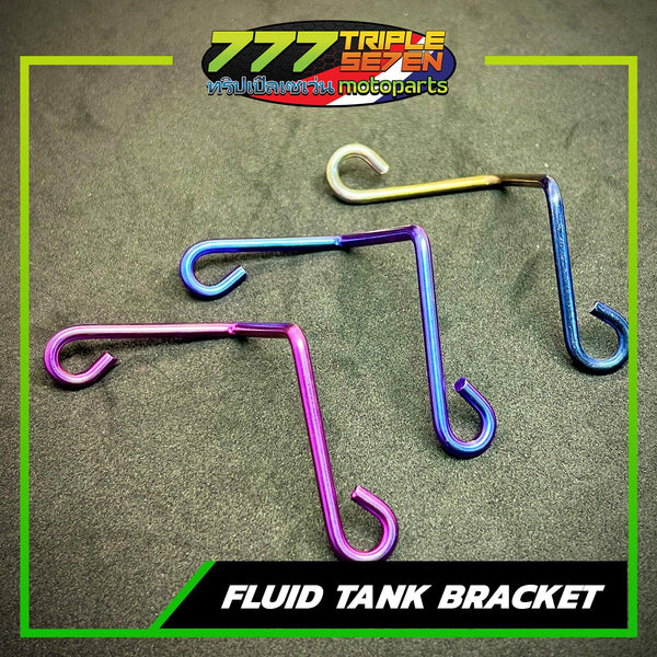 Titanium Fluid Tank Reservoir Bracket Universal Motorcycle - 777 Motoparts Philippines
