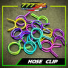 GR5 Titanium Fluid Hose Clip Reservoir Universal - Triple Seven Motoparts Philippines