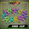 Titanium Fluid Reservoir Hose Clip Anodized - 777 Motoparts Philippines