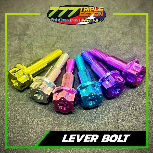Titanium Lever Bolt Big Head Universal Anodized - 777 Motoparts Philippines